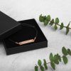 Faith Over Fear Engraved String Bracelet