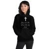 Jesus Lover Of My Soul Cross Unisex Hoodie - Image 3