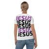 Jesus King Of My Heart Women's All Over Print T-shirt - Image 3