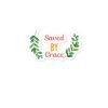 Saved By Grace Bubble-free stickers - Image 2