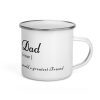 Father's Day Enamel Mug - Image 2