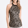 DAPHNE GOLD SEQUIN TOP