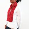 Vone Kevitz Sandia Hand Dyed Cable Scarf