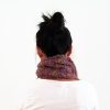 Vone Kevitz Purple Boucle Scarf