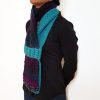 Dark Azure Multi KETURAH Scarf - Image 7