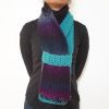 Dark Azure Multi KETURAH Scarf - Image 8