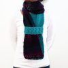 Dark Azure Multi KETURAH Scarf - Image 13