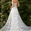 FITTED OVERSKIRT BRIDAL GOWN - Image 2