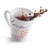 Bloom Where God Plants You Latte Mug - Image 2
