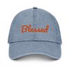 Blessed Denim Dad Hat - Image 11