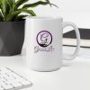 Blessed White Glossy Mug - Image 8