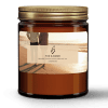 Beach Walk Natural Wax Candle in Amber Jar