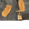 Men’s London Harbor by Fleet Street Jean Fur Jacket - Image 3