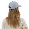 Not Today Satan Denim Dad Hat - Image 2