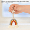 1Pc Weaving Rainbow Whimsical Keychain - Image 2