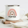Rainbow Mama Printed Enamel Mugs - Image 2