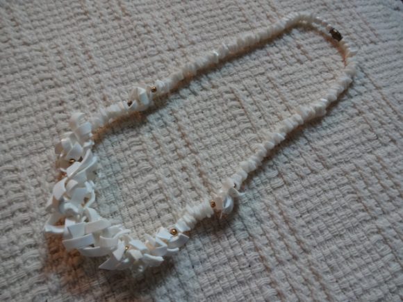 White Shell Vintage Choker Necklace | Galilee Life