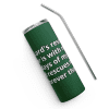 The Lord's Rescuing Power Stainless Steel Tumbler - Image 2