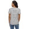 Dear Person Behind Me Women's Fitted Eco Tee - Image 25