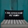 Created For His Glory Premium Pillow - Image 2