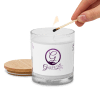 GL Logo Glass Jar Unscented Candle - Image 2