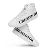 Created For His Glory Men’s High Top Canvas Shoes - Image 3