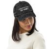 Created For His Glory Unisex Vintage Cotton Twill Cap - Image 4
