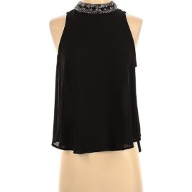 Gently Worn ASTR Embellished Sleeveless Blouse