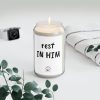 Rest In Him Scented Candle - Image 5