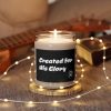 Created For His Glory Scented Soy Candle - Image 8