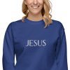 Jesus Name Above All Names Unisex Premium Sweatshirt - Image 43