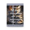 Phil 4:13 Hardcover Journal