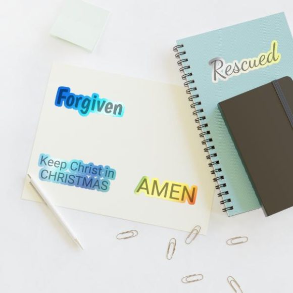 Inspirational Christmas Sticker Sheets