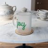 Joy Frosted Glass Mug - Image 5