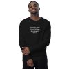God Is The CEO Of My Business Unisex Organic Sweatshirt - Image 9