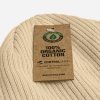 Pray Like Hannah Organic Ribbed Beige Beanie - Image 3