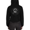 NOT LUCK JUST PRAYER EMBROIDERED CROP HOODIE - Image 4