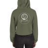 NOT LUCK JUST PRAYER EMBROIDERED CROP HOODIE - Image 6