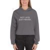 NOT LUCK JUST PRAYER EMBROIDERED CROP HOODIE - Image 8