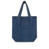 Love God Love People Organic Denim Tote Bag - Image 9