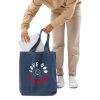 Love God Love People Organic Denim Tote Bag - Image 2
