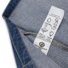 Love God Love People Organic Denim Tote Bag - Image 4