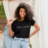 God Is My Judge Cursive Short Sleeve Graphic Tee