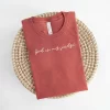God Is My Judge Cursive Short Sleeve Graphic Tee - Image 2