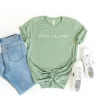 God Is My Judge Cursive Short Sleeve Graphic Tee - Image 3