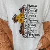 God Says You Are, Cross Graphic Tee - Image 2