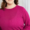 Gilli Full Size Tied Open Back Knit Top - Image 14