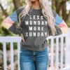 Color Block Letter Graphic Round Neck Sweatshirt