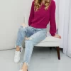 Gilli Full Size Tied Open Back Knit Top - Image 7