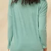 A Mineral Washed Knit Top - Image 4